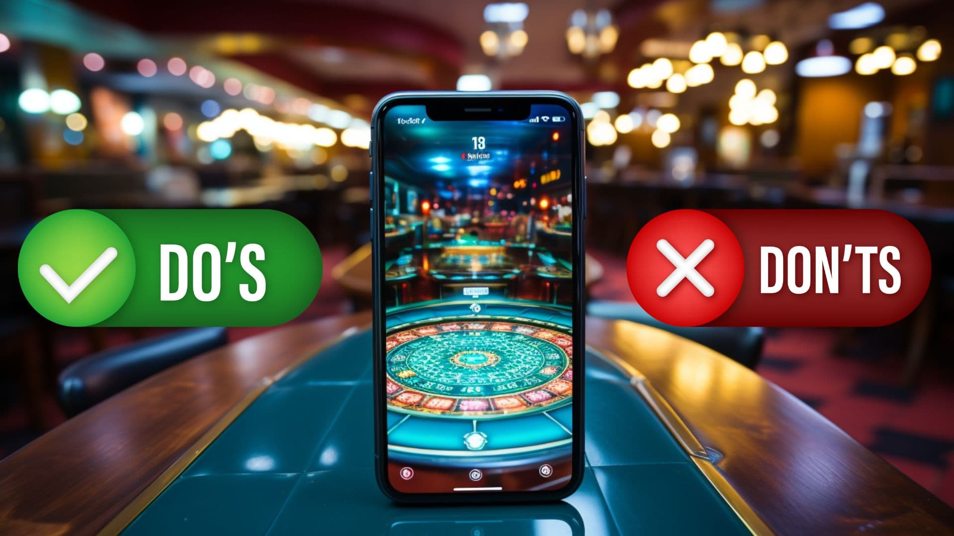 Mobil Casino Etikette: Må's og Don'ts for begyndere image