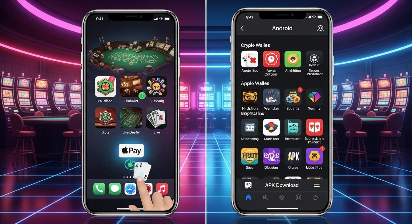Hvad er bedre: Android vs iOS Mobile Casino? image