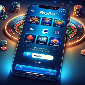 Spil i et PayPal-kasino på mobil