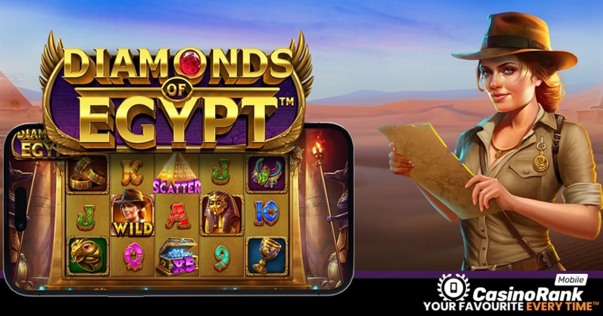 Pragmatic Play lancerer Diamonds of Egypt-spilleautomat med 4 spændende jackpots